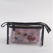 Creative inkjet clutch bag storage cosmetic bag